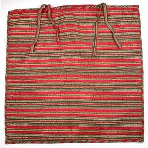 Single (1) C&F HOME 26"x26" Quilted Euro PILLOW SHAM Gloria Holiday Christmas